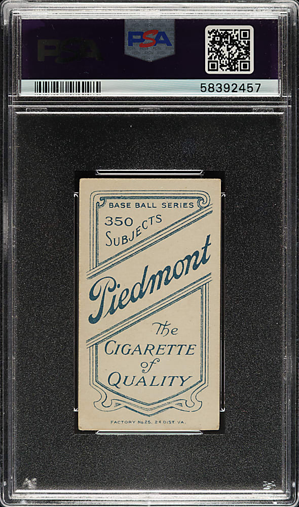 1909-1911 T206 White Border Bill Dahlen Brooklyn PSA VG-EX+ 4.5