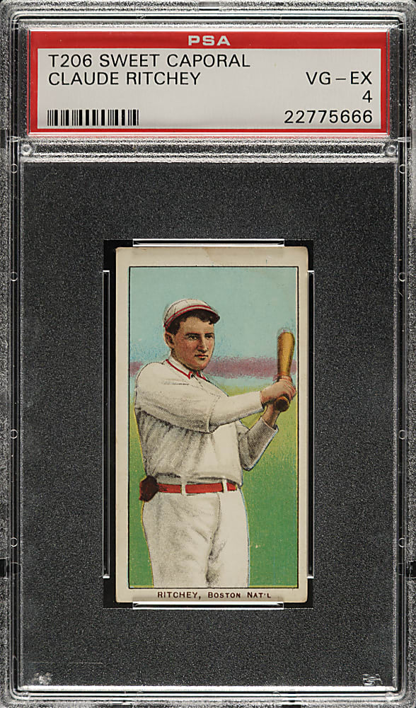 1909-1911 T206 White Border Claude Ritchey PSA VG-EX 4