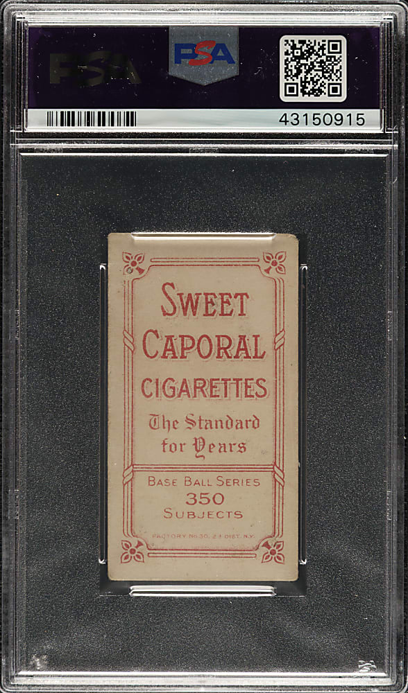 1909-1911 T206 White Border Bob Spade PSA VG-EX 4