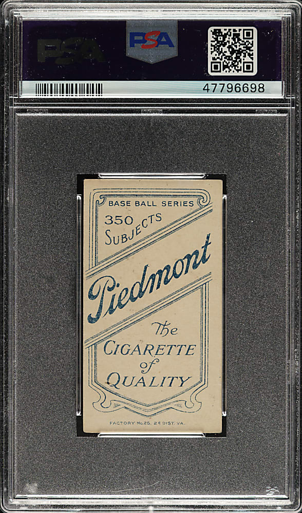 1909-1911 T206 White Border Juan Violat Southern Leaguer PSA VG-EX 4