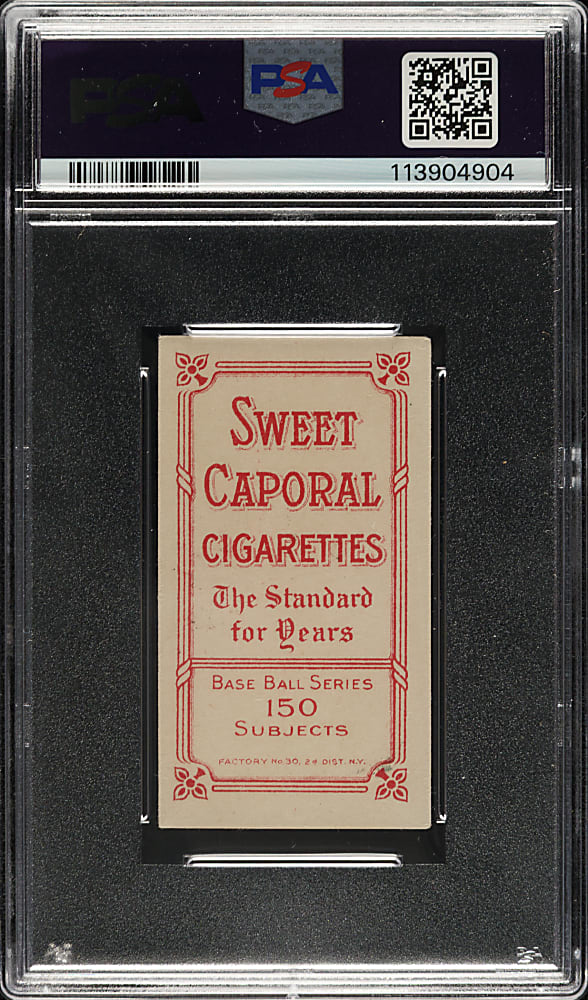 1909-1911 T206 White Border Bill Shipke PSA EX 5