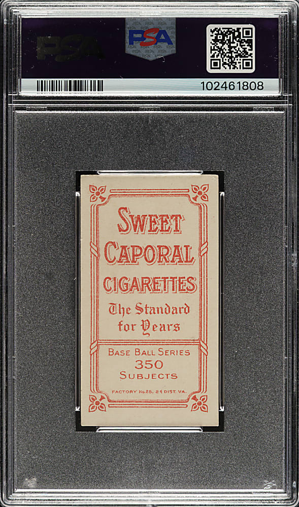1909-1911 T206 White Border Ed Hahn PSA EX 5