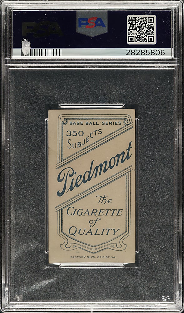 1909-1911 T206 White Border Dick Hoblitzell PSA Graded EX 5