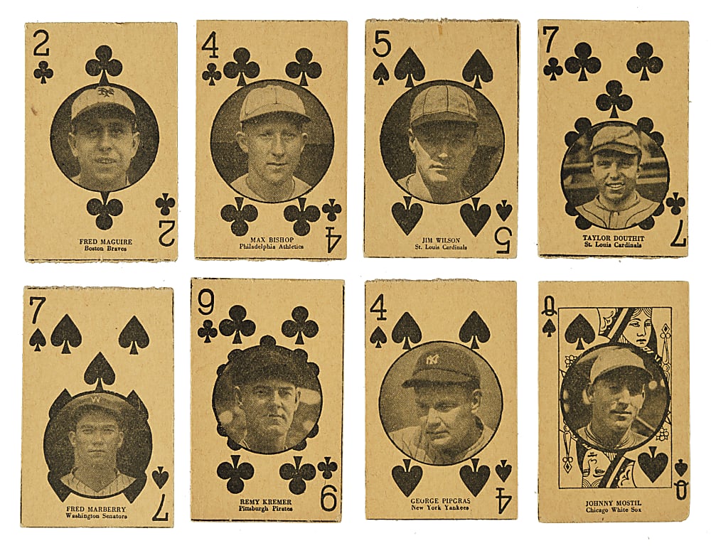 1927 W560 Collection (12) Including Jesse Haines and Kiki Cuyler