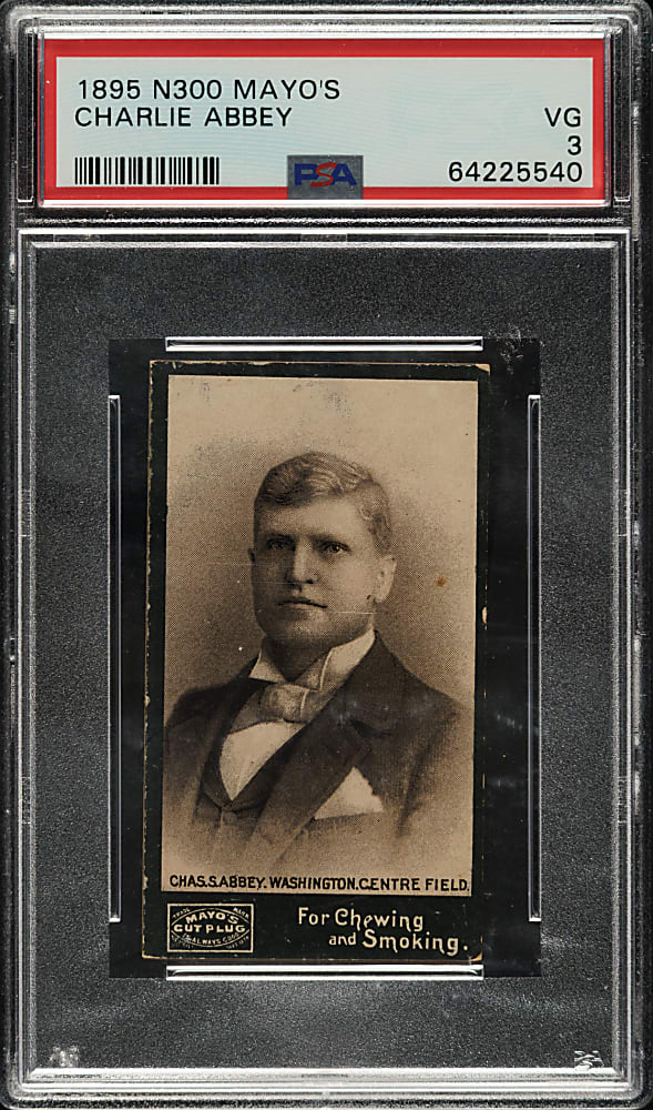 1895 N300 Mayo's Cut Plug Charlie Abbey PSA VG 3