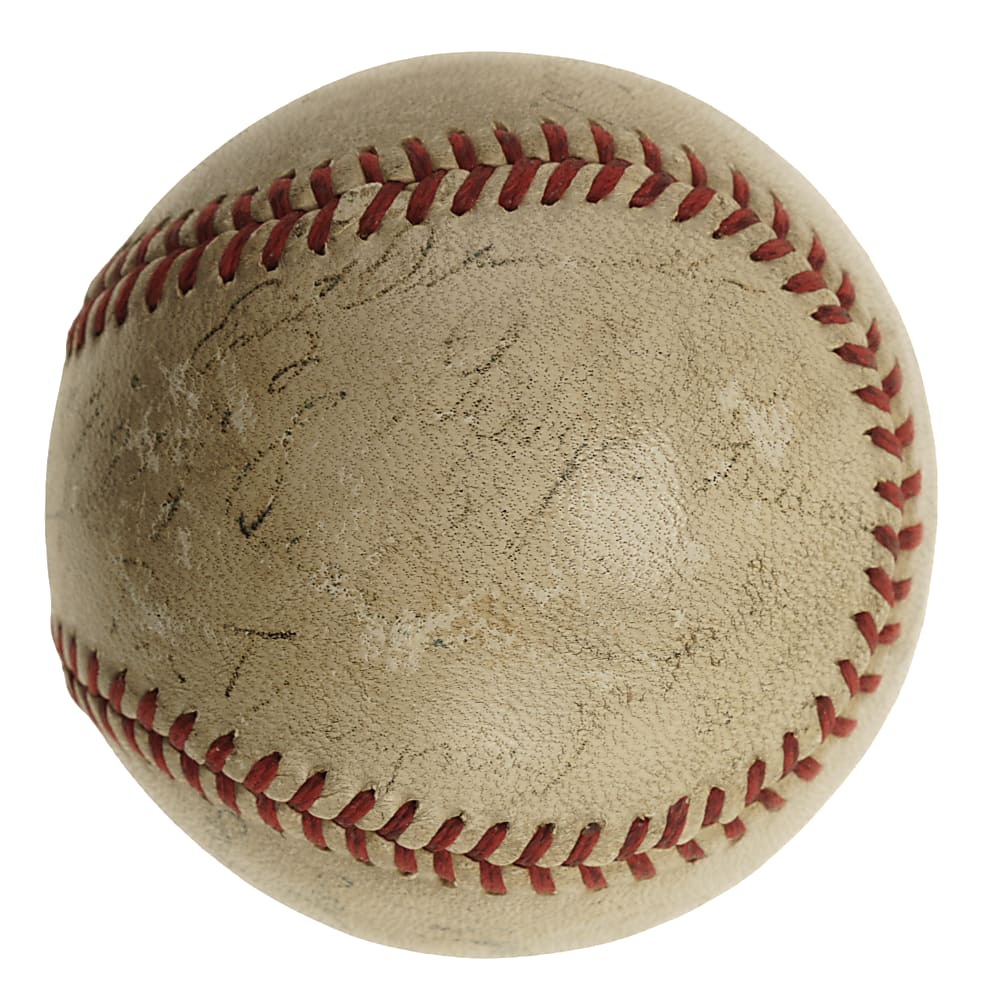 Pittsburgh Pirates Multi-Signed Baseball with Pie Traynor and Lloyd Waner