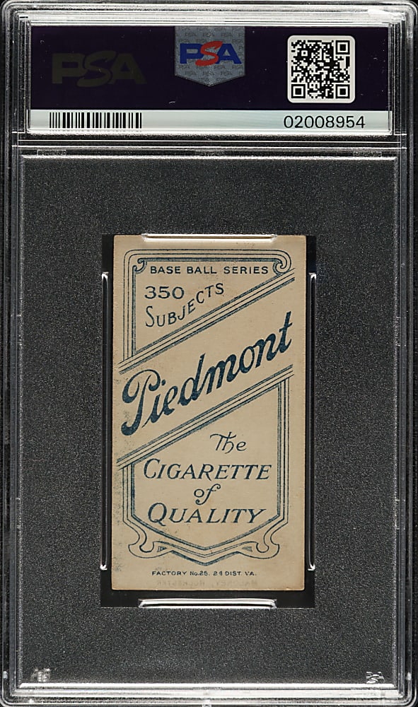 1909-1911 T206 White Border Billy Maloney PSA EX-MT 6
