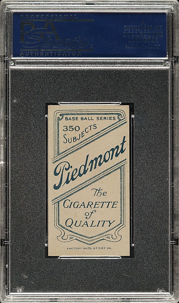 1909-1911 T206 White Border Lena Blackburne PSA EX-MT 6