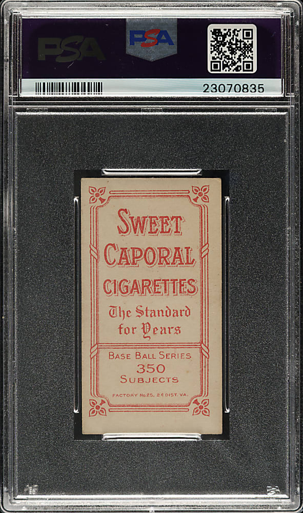 1909-1911 T206 White Border Nick Maddox PSA EX+ 5.5