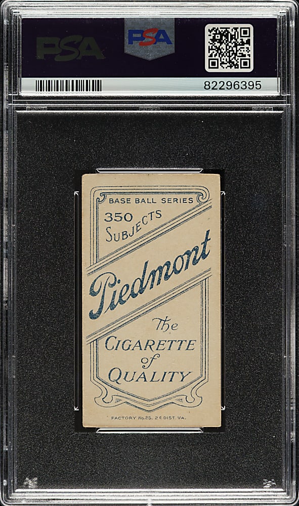 1909-1911 T206 White Border Dick Egan PSA VG+ 3.5