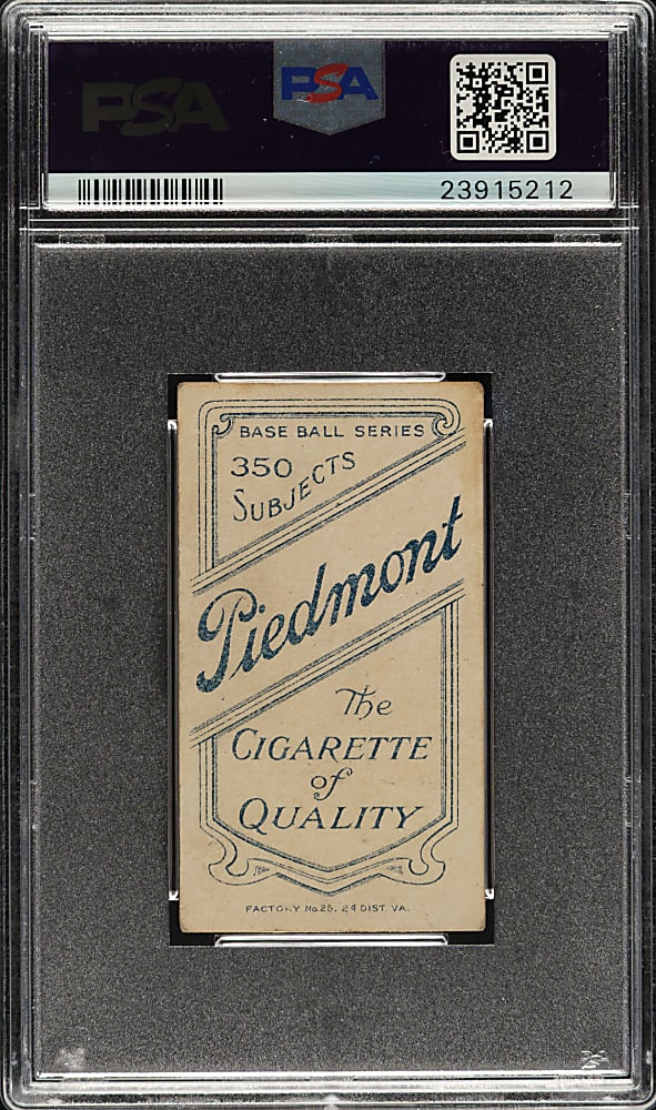 1909-1911 T206 White Border Bill Cranston Southern Leaguer PSA VG+ 3.5
