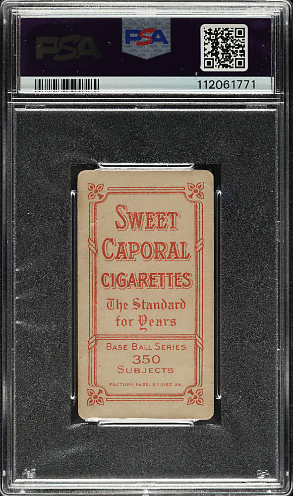1909-1911 T206 White Border Mordecai Brown Portrait PSA POOR 1