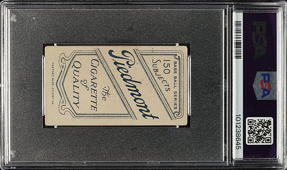 1909-1911 T206 White Border Harry Pattee PSA VG 3