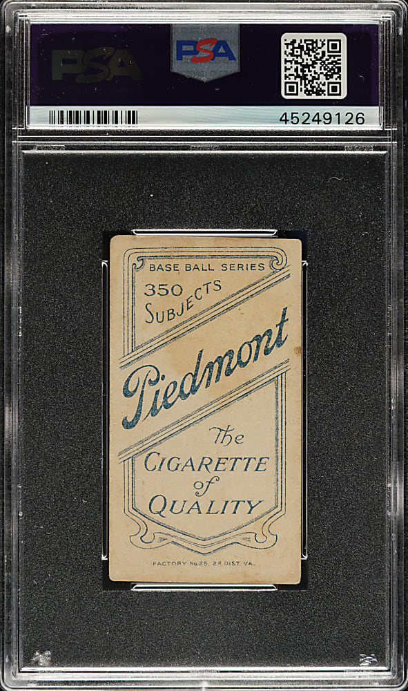 1909-1911 T206 White Border Simon Nichols Batting PSA VG 3