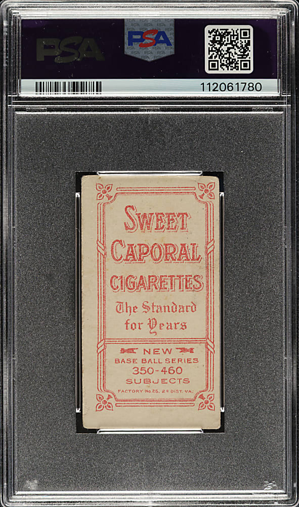 1909-1911 T206 White Border Sherry Magee with Bat PSA VG 3