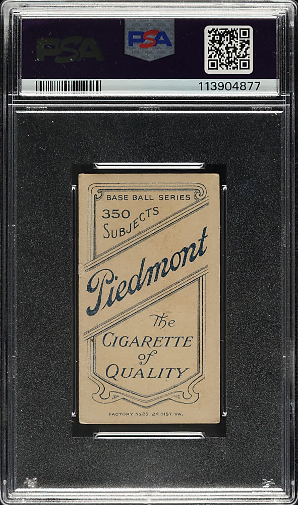 1909-1911 T206 White Border Claude Rossman PSA VG 3