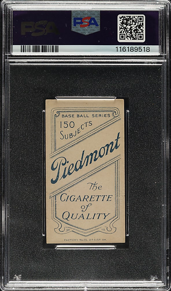 1909-1911 T206 White Border Al Shaw PSA GOOD 2