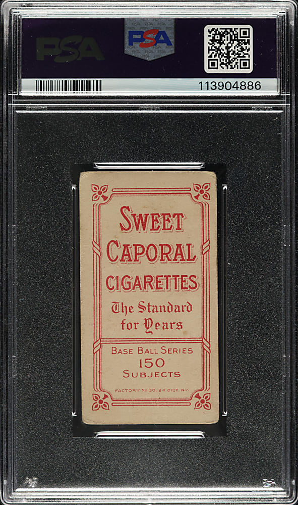 1909-1911 T206 White Border Roger Bresnahan Portrait PSA GOOD 2