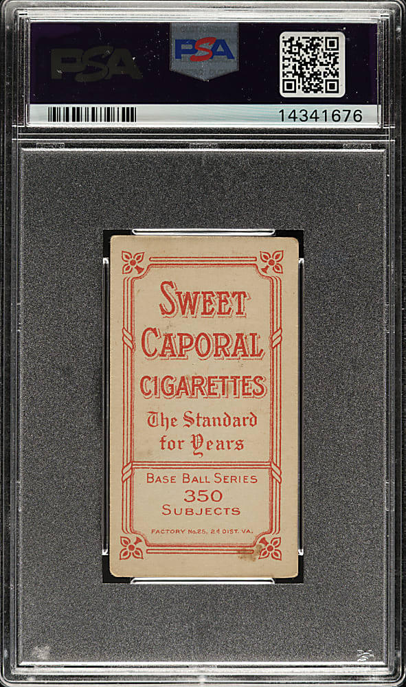 1909-1911 T206 White Border Fred Tenney PSA VG-EX+ 4.5