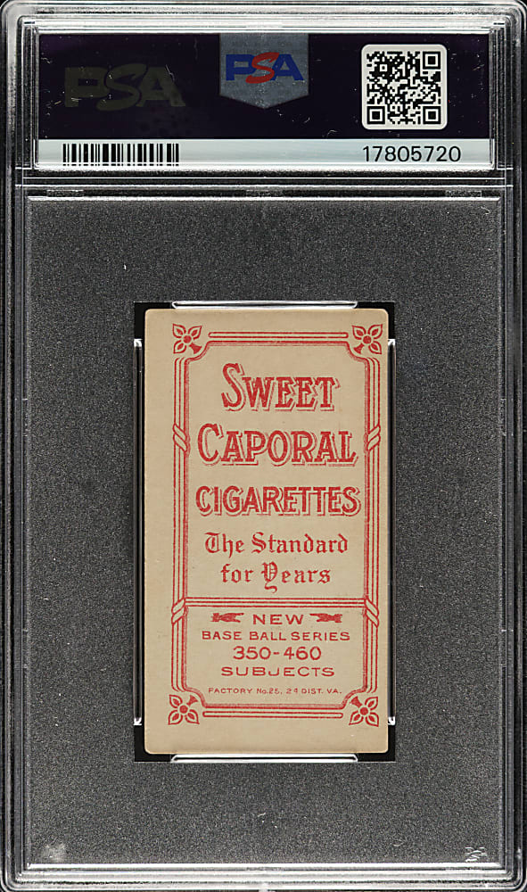1909-1911 T206 White Border Chief Bender Pitching, No Trees in Background PSA VG-EX+ 4.5