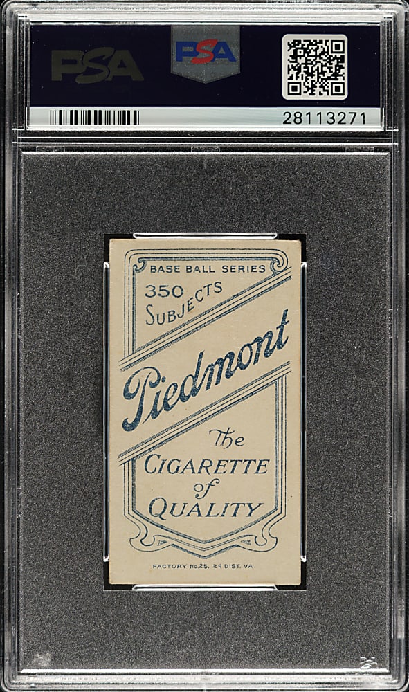 1909-1911 T206 White Border Ira Thomas PSA EX 5