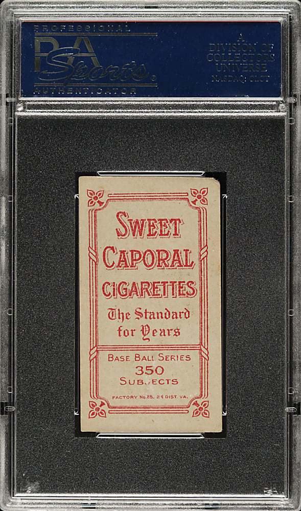 1909-1911 T206 White Border Jimmy Slagle PSA EX 5