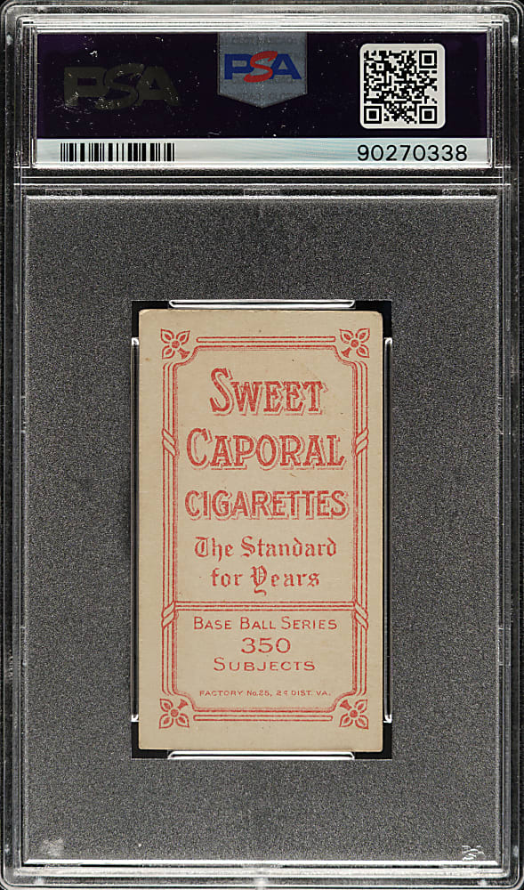 1909-1911 T206 White Border Joe "Iron Man" McGinnity PSA EX 5