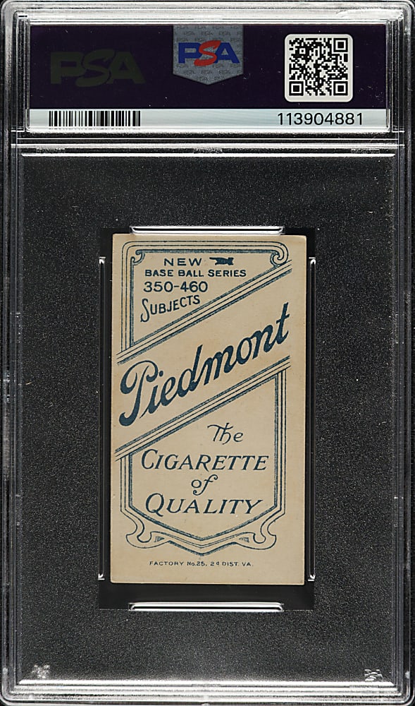 1909-1911 T206 White Border Josh Devore PSA EX 5