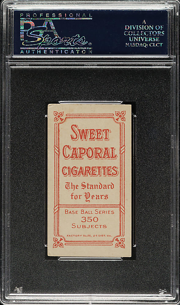 1909-1911 T206 White Border Frank Smith Chicago, F. Smith on Front PSA EX 5