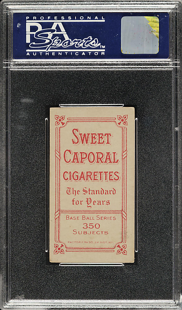 1909-1911 T206 White Border Tim Jordan Batting PSA EX 5