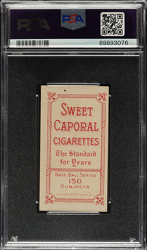 1909-1911 T206 White Border Tom Jones PSA EX 5