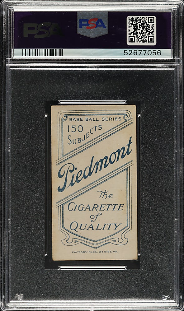 1909-1911 T206 White Border George Stovall Portrait PSA EX 5