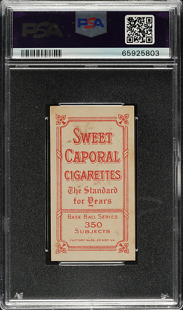 1909-1911 T206 White Border Harry Howell Portrait PSA EX 5