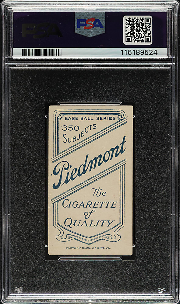 1909-1911 T206 White Border Heinie Zimmerman PSA VG-EX 4