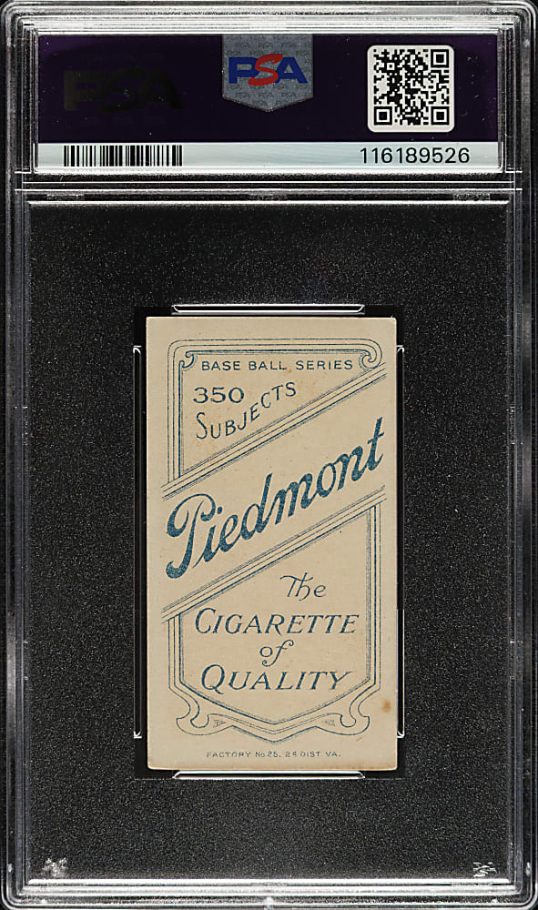 1909-1911 T206 White Border Dode Paskert PSA VG-EX 4