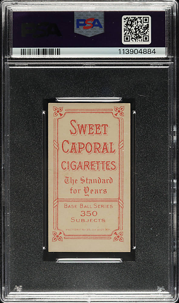1909-1911 T206 White Border Jim Scott PSA VG-EX 4