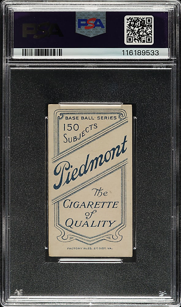 1909-1911 T206 White Border Jiggs Donohue PSA VG-EX 4