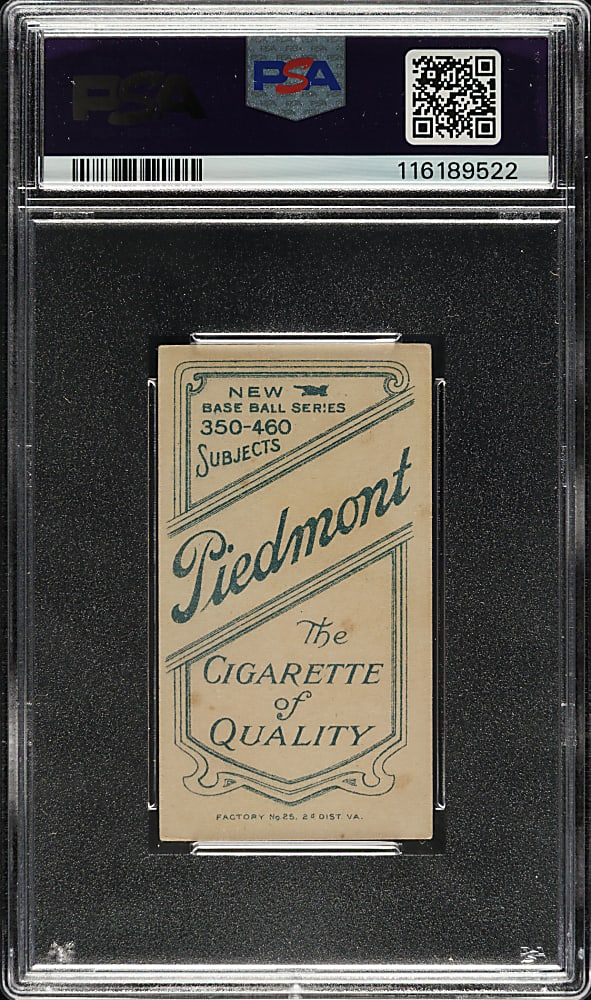 1909-1911 T206 White Border Russ Ford PSA VG-EX 4