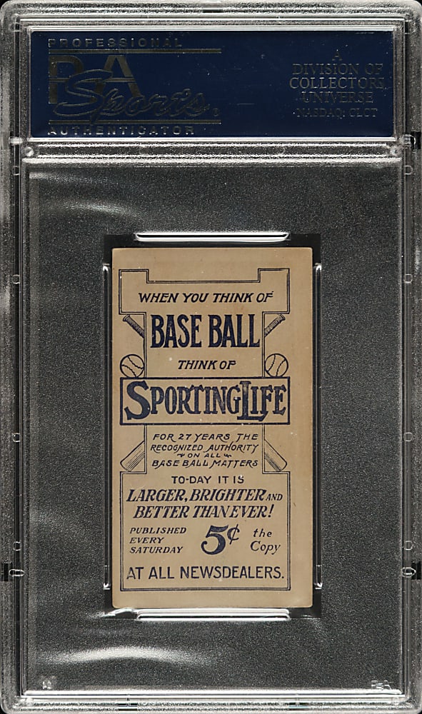 1910-1911 M116 Sporting Life Lena Blackburn PSA EX 5