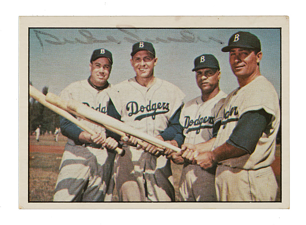 Signed 1979 TCMA The 1950's #43 Dodger Power with Duke Snider - PSA/DNA