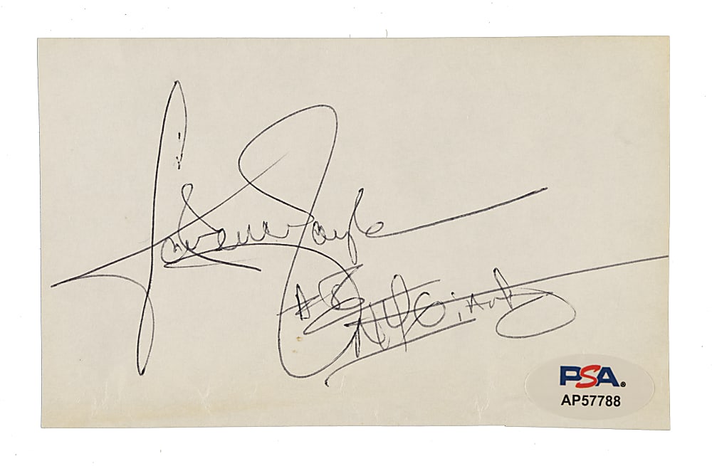 Lawrence Taylor Cut Signature - PSA/DNA