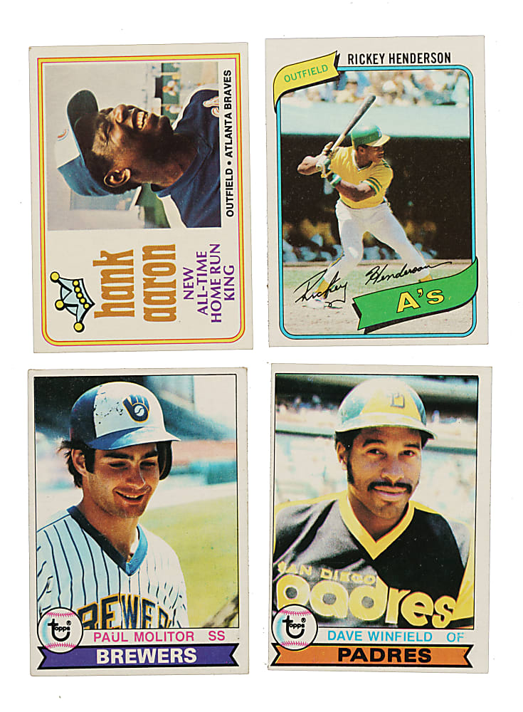 1974 to 1980 Topps and O-Pee-Chee Collection (268) Including 117 Hall of Famers