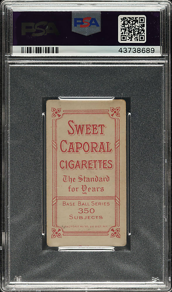 1909-1911 T206 White Border Howie Camnitz Arms Folded PSA GOOD 2