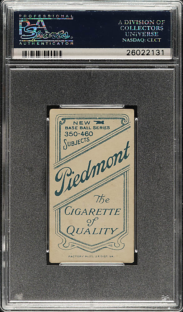 1909-1911 T206 White Border Danny Murphy Batting PSA GOOD 2