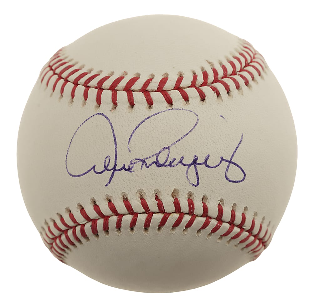 Alex Rodriguez Single-Signed Baseball - JSA