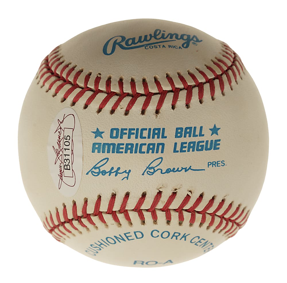 Ted Williams Single-Signed Baseball - JSA
