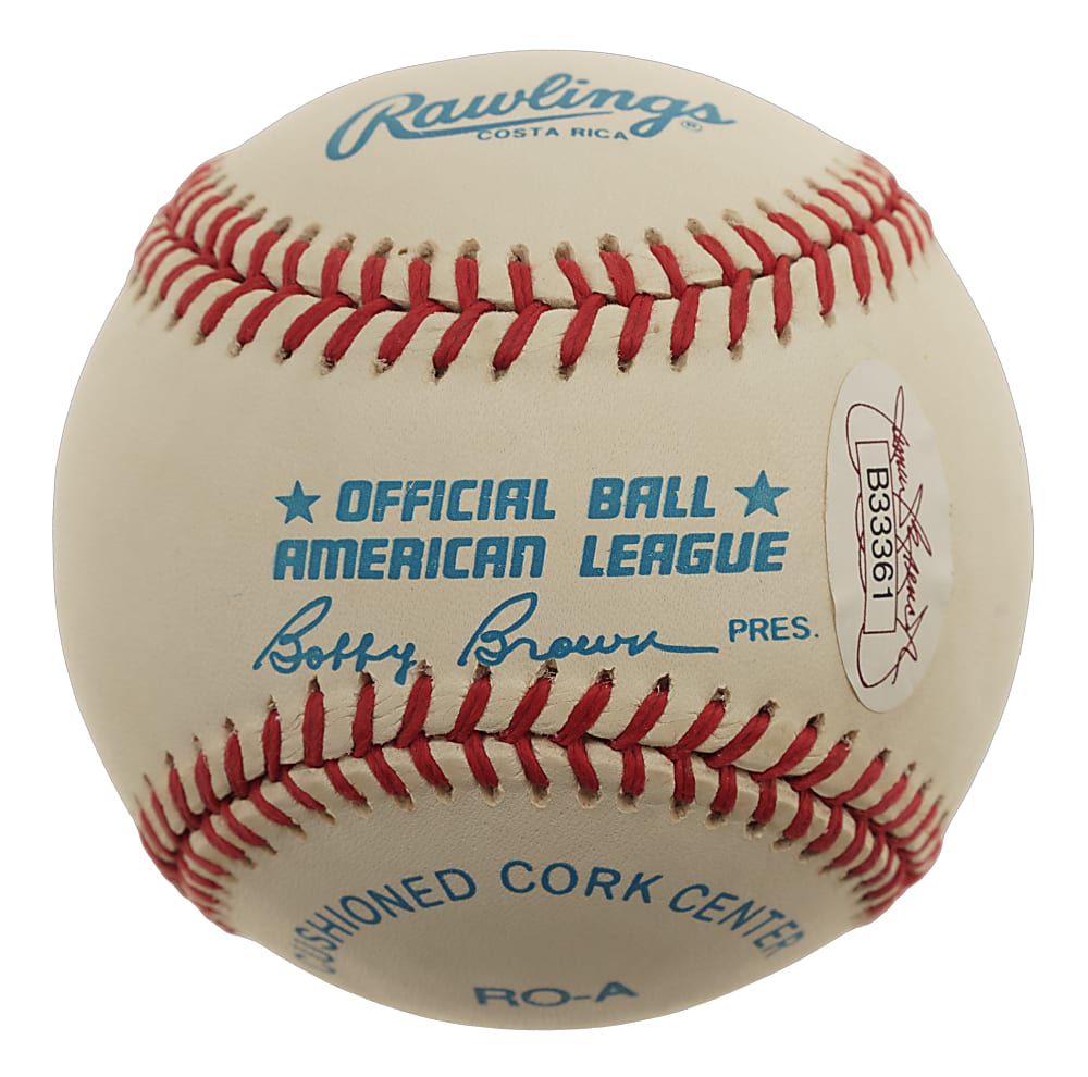 Mickey Mantle Single-Signed Baseball - JSA