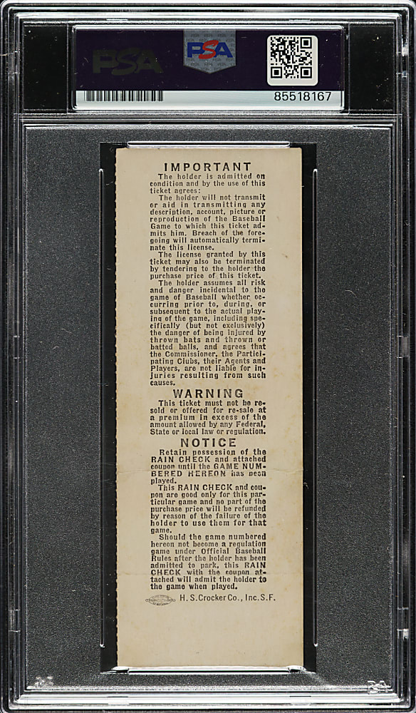 Reggie Jackson Signed 1974 Oakland Athletics (vs. Los Angeles Dodgers) World Series Game 3 Full Ticket PSA/DNA GEM MINT 10