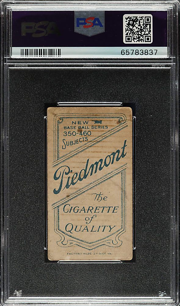 1909-1911 T206 White Border Red Kleinow Boston PSA GOOD 2