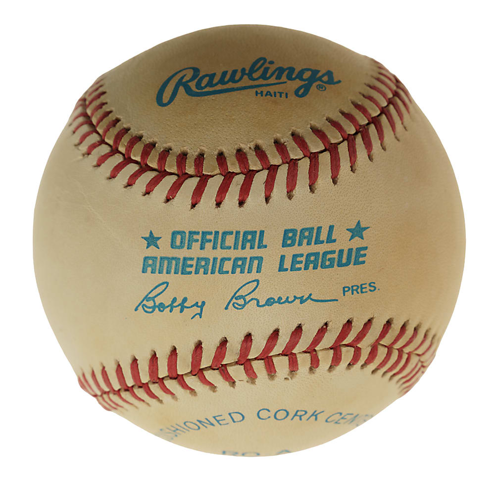 Mickey Mantle Single-Signed Baseball - JSA